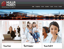 Tablet Screenshot of kullahusen.com
